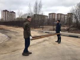 Субботник в ФОК "НАХАБИНО"