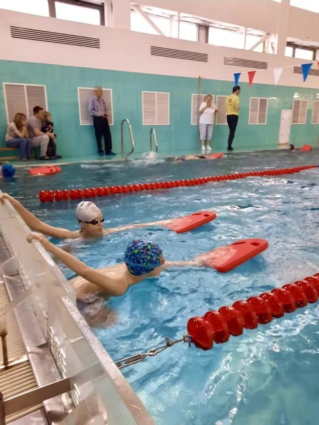 Открытый урок по плаванию