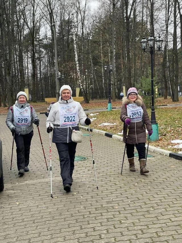 Фестиваль по скандинавской ходьбе