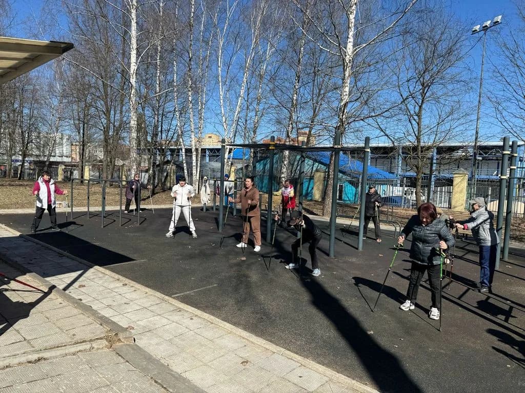 Скандинавская ходьба в рамках ВФСК ГТО