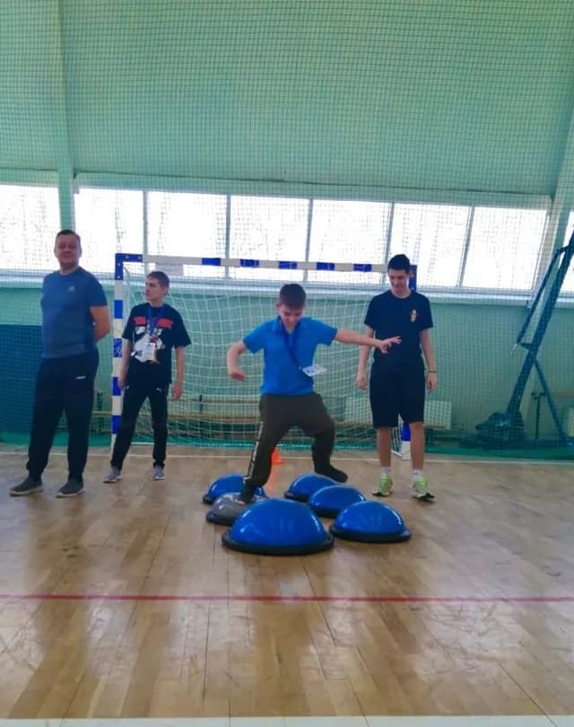 Спортивный праздник для детей с ОВЗ в МАУ «ФОК «Нахабино»