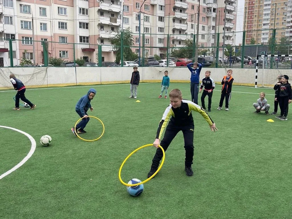 Веселые старты на ул. Новая: фото 1