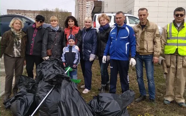 ФОК "Нахабино" активно участвует в месячнике по благоустройству: фото 1