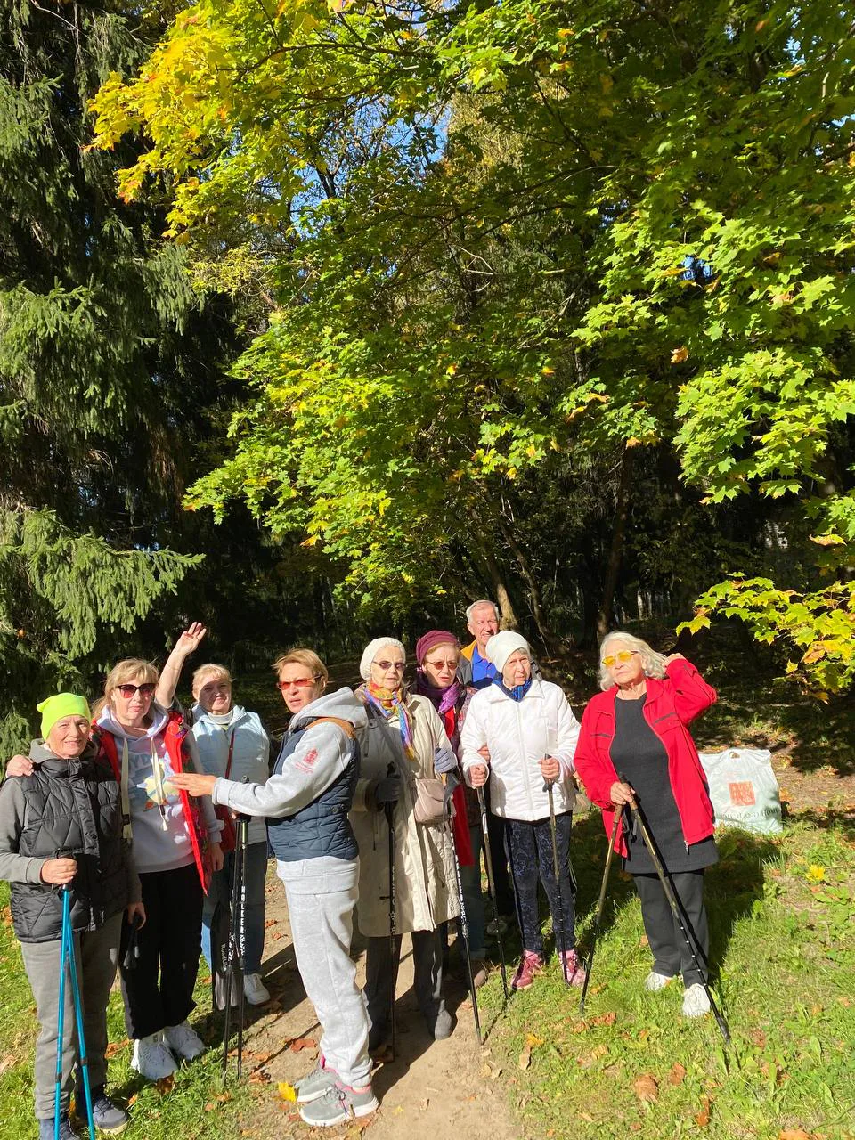 Прошёл Осенний Фестиваль по скандинавской ходьбе! 🌿🚶‍♂️: фото 1